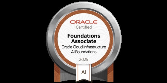Oracle Certified Badge